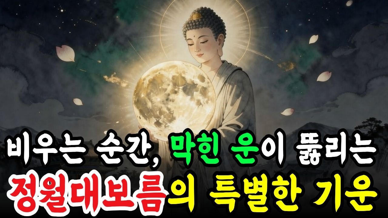 올해 정월대보름이 '60년 만의 길일'인 이유 (놓치면 후회)