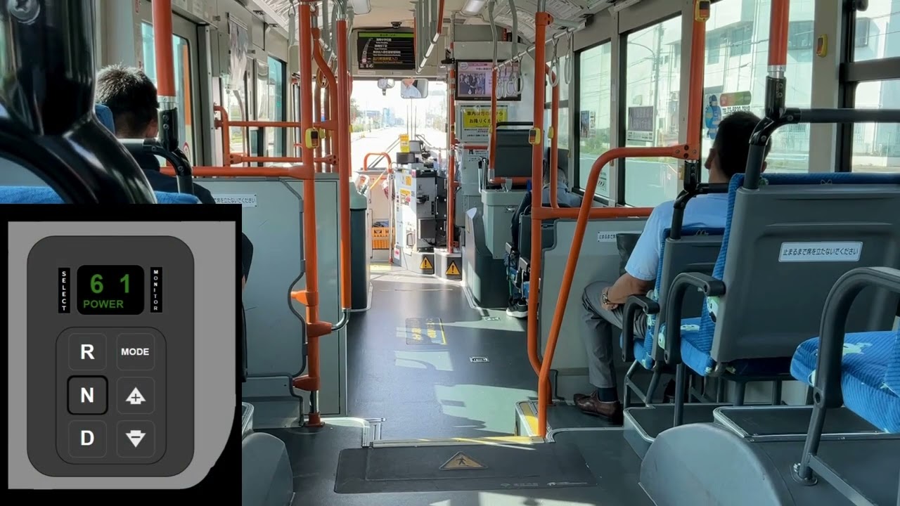【アリソンAT再現・パワーモード】都営バス QDG-LV290N1(A-B709) 車内風景
