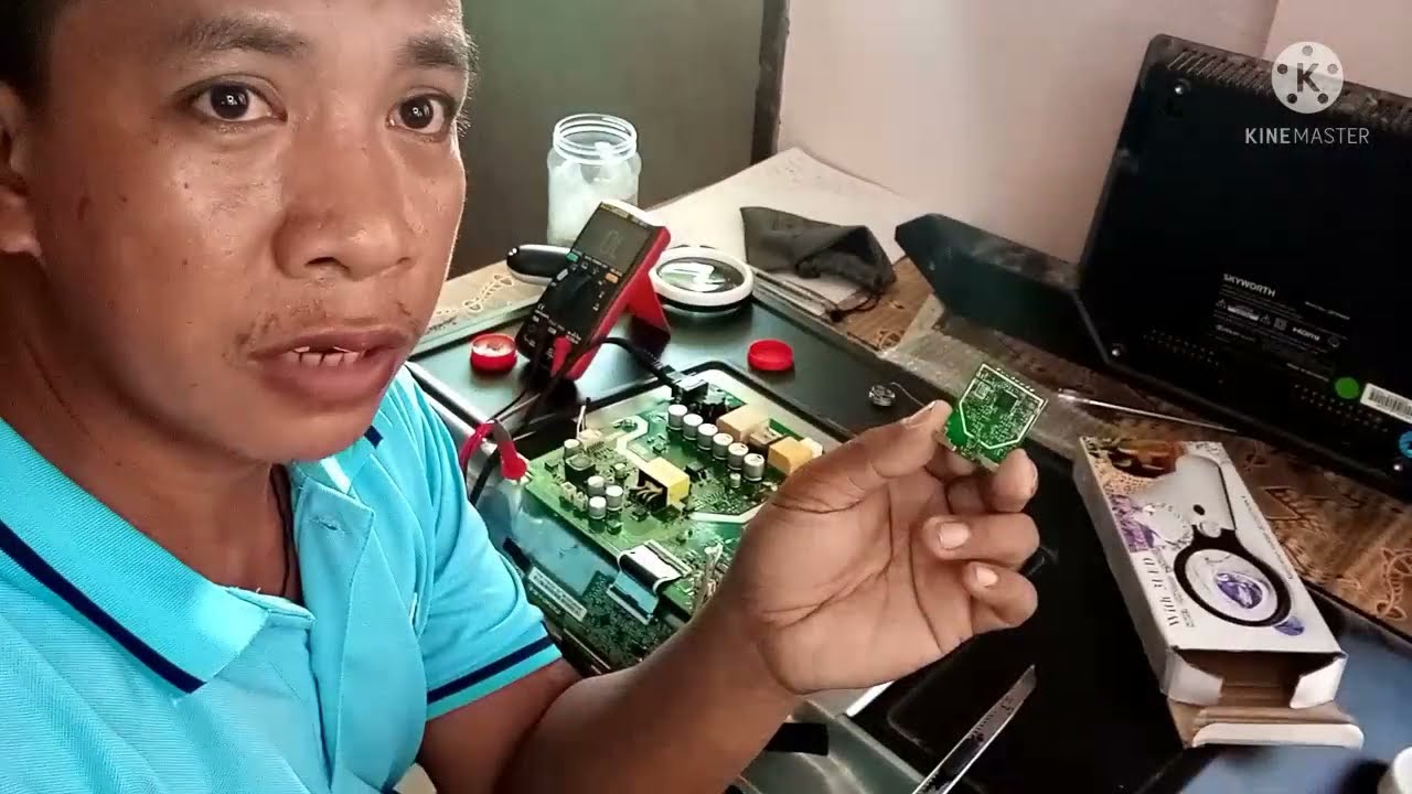 Skyworth 32 smart TV standby power only RMD Tech Siargao.