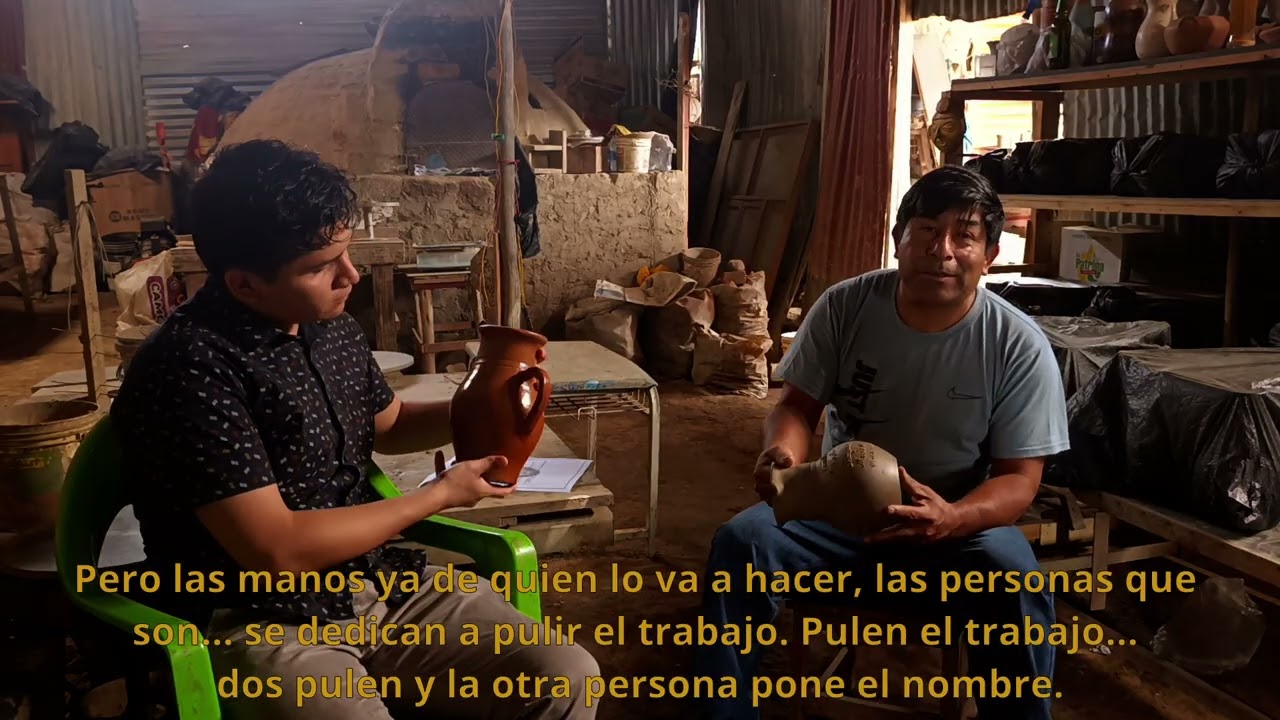 Entrevista a ceramista (Alizandro zeña)