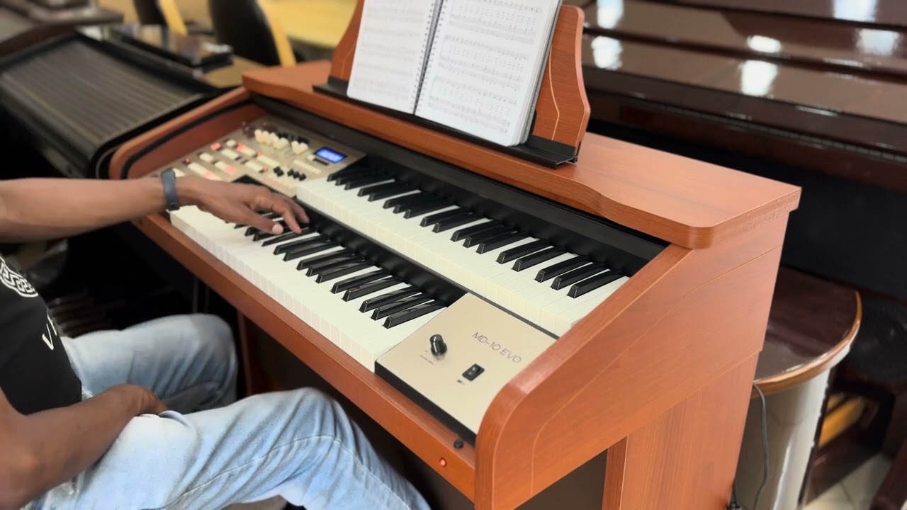 Órgão TOKAI MD10 Evo Cedro  - Mix de Hinos CCB  - Loja GUIMARÃES COMERCIAL