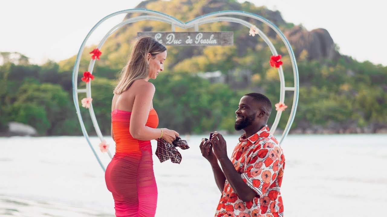 MA DEMANDE EN MARIAGE AUX SEYCHELLES !!