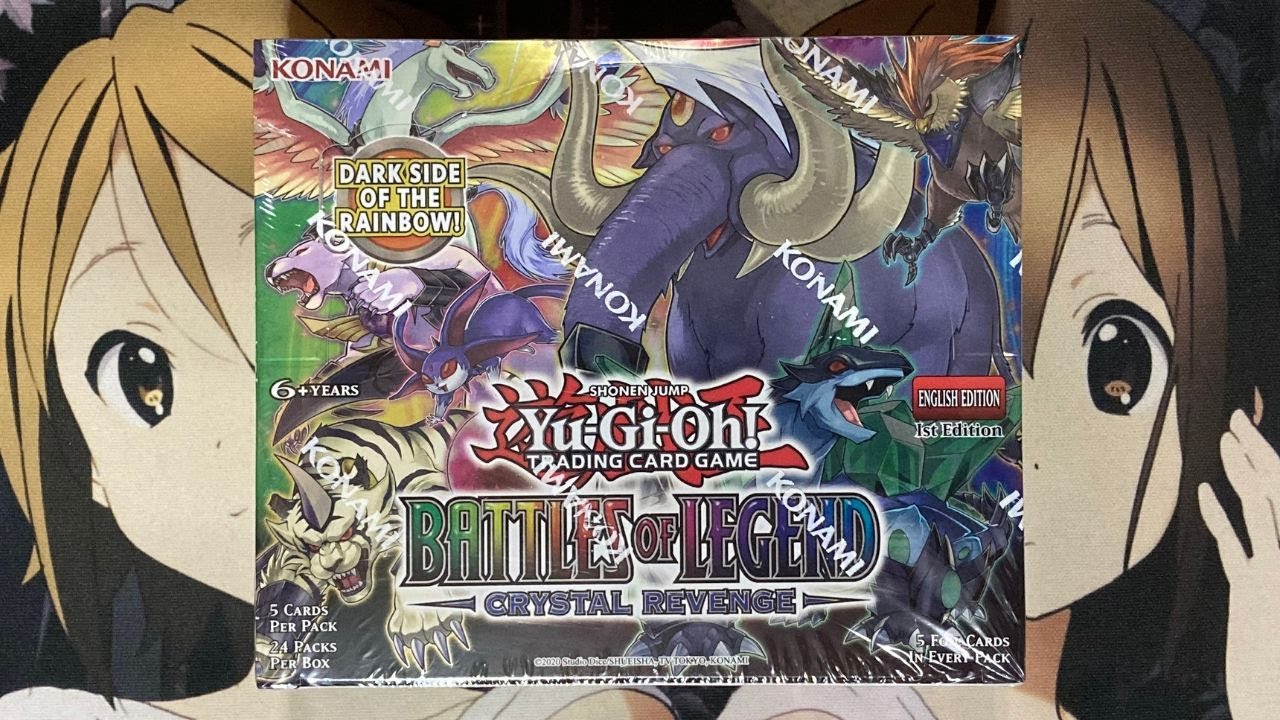Opening My Yugioh Crystal Revenge Booster Box TCG