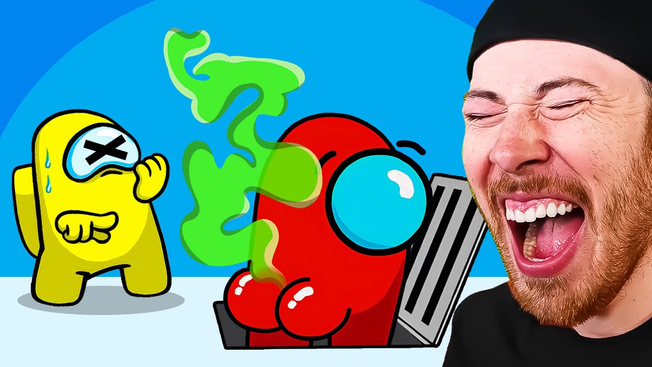 FUNNY ANIMATIONS That will make you LAUGH (Among Us)