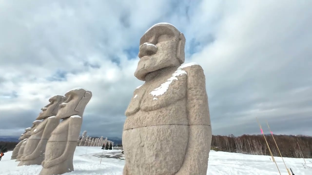 Sapporo's Secret Moai Statues! 🗿❄️  | Family Trip Highlights | Family Vlog