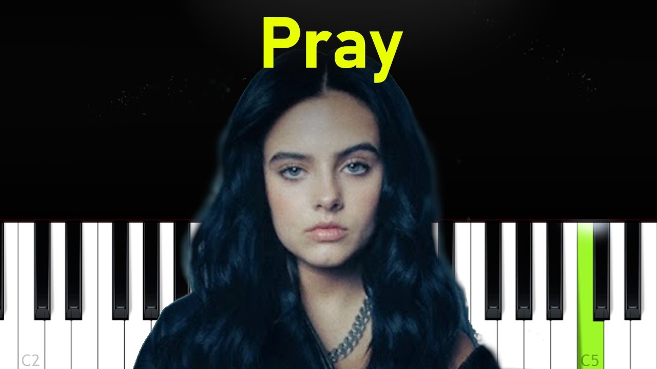 Jessie Murph - Pray (Piano tutorial)