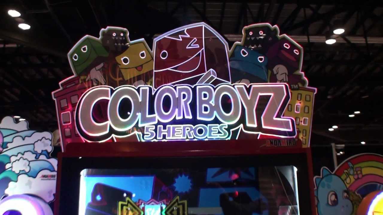 Color Boyz 5 Heroes - Ticket Redemption Game - BMIGaming.com - Andamiro