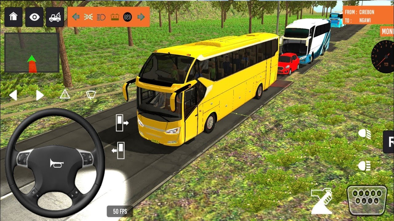 Bus Simulator Indonesia New Euro Coach Bus 🚌 | Euro Truck Driving Gameplay