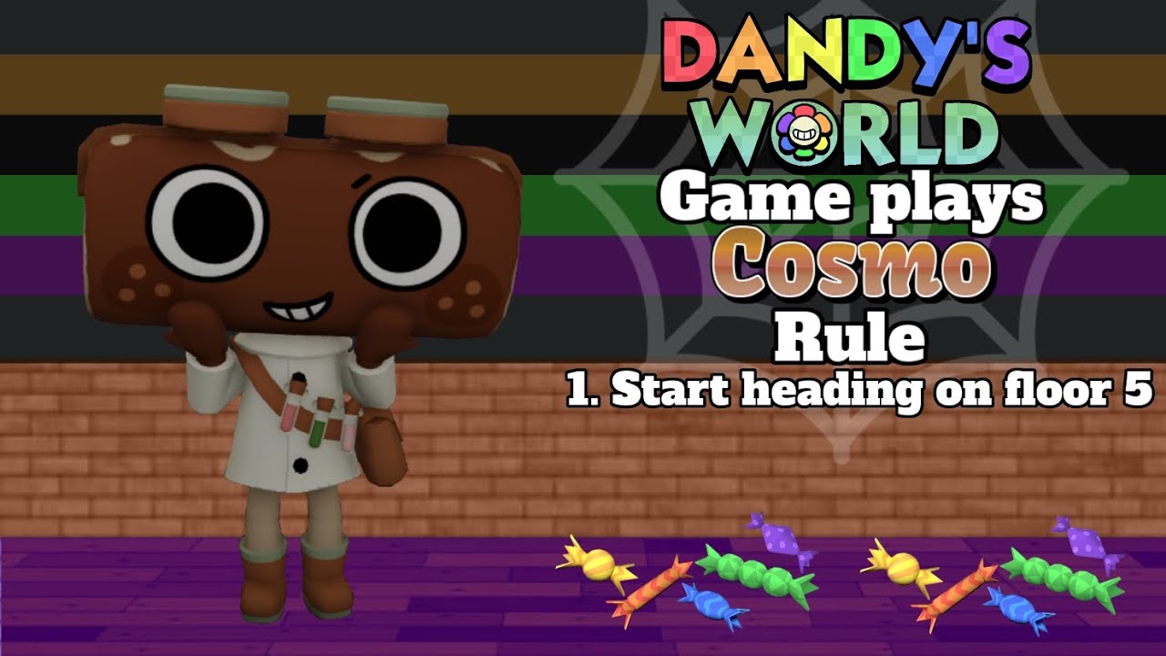 Dandy's world game play as Cosmo with 1 rule ❤️