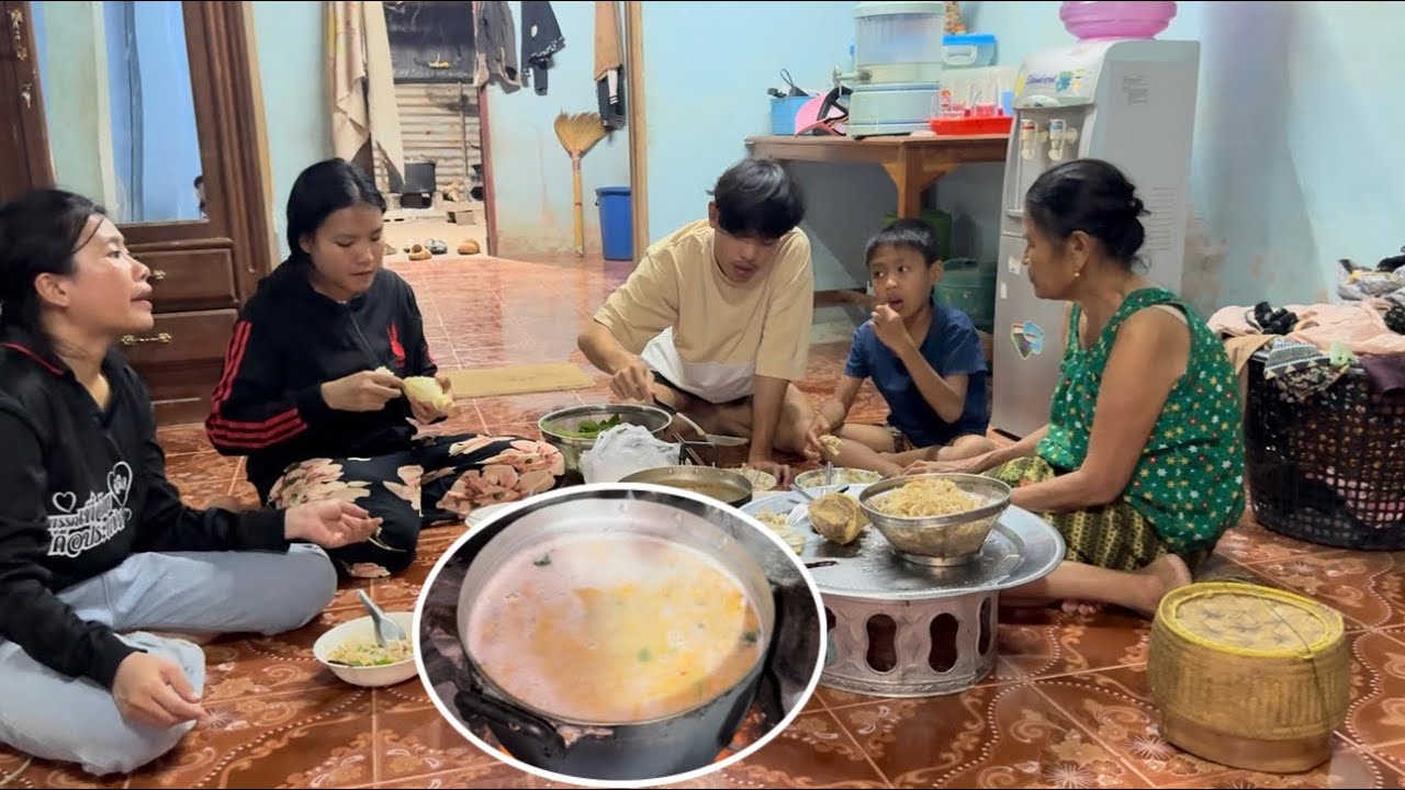 ทำน้ำยาข้าวปุ้นสูตรบ้านบ้านแต่อร่อยกินแลง ￼ สูตรนี้คนที่บ้านติดใจ