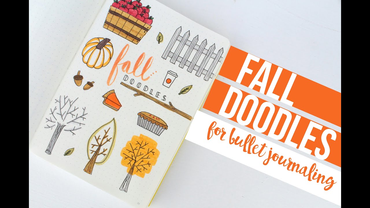 Bullet Journal DOODLE WITH ME | Fall Edition