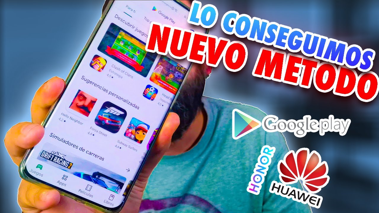 (LEER DESCRIPCION) ✅  INSTALAR GOOGLE en HUAWEI Y HONOR (2021/2022) Sin PC ni USB