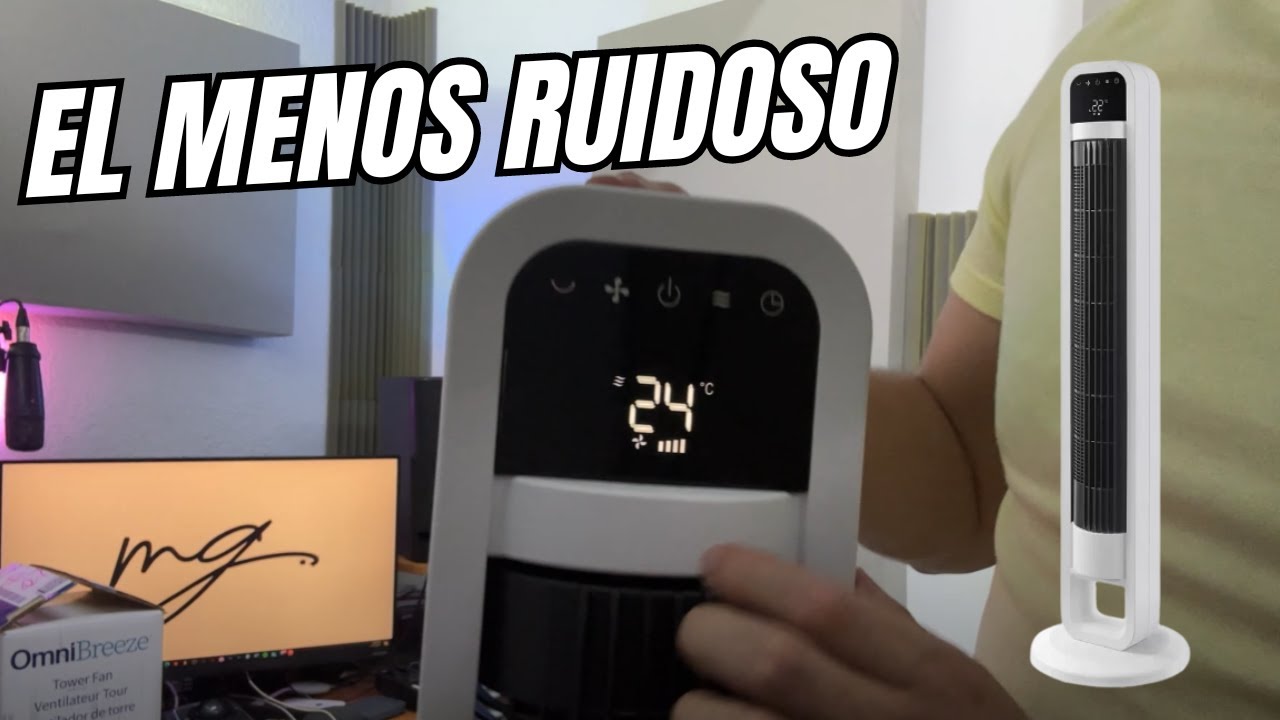 OmniBreeze, ventilador de torre con control remoto