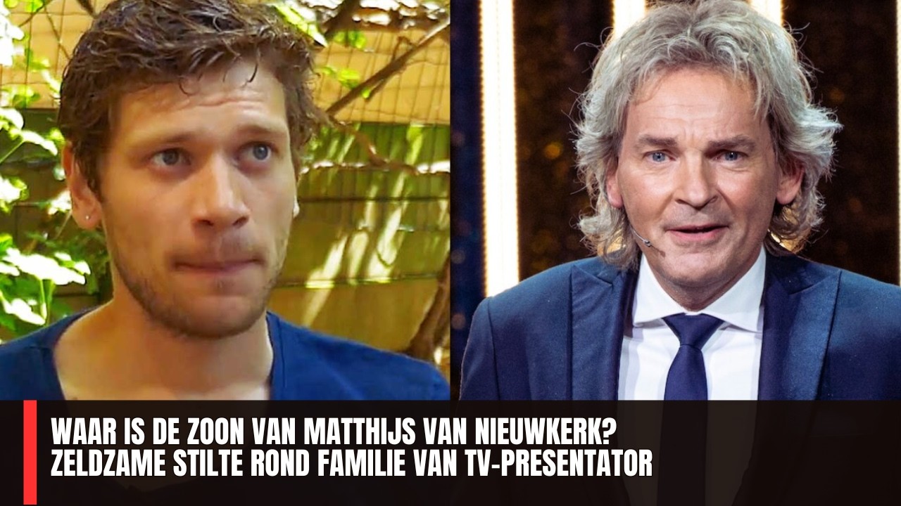 Waar is de zoon van Matthijs van Nieuwkerk? Zeldzame stilte rond familie van tv-presentator