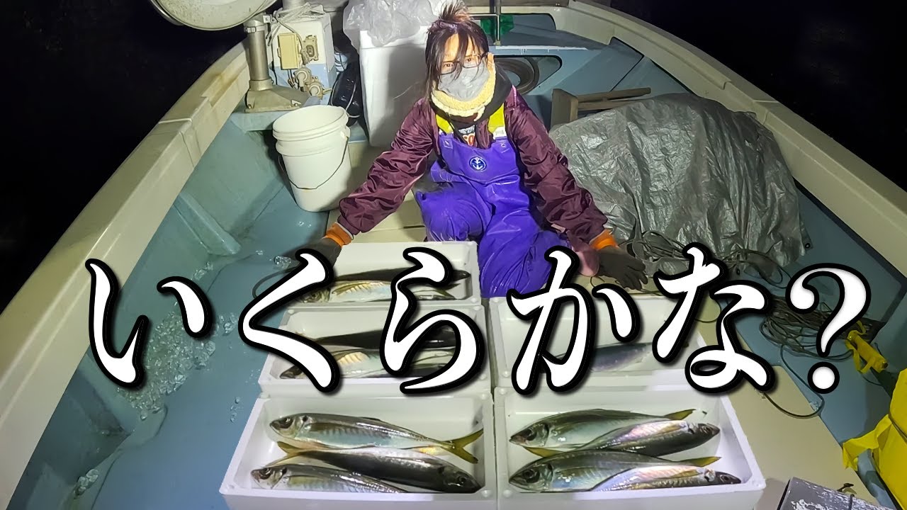 ［金額公開］油代は稼げたか？佐賀関沖でアジ釣り