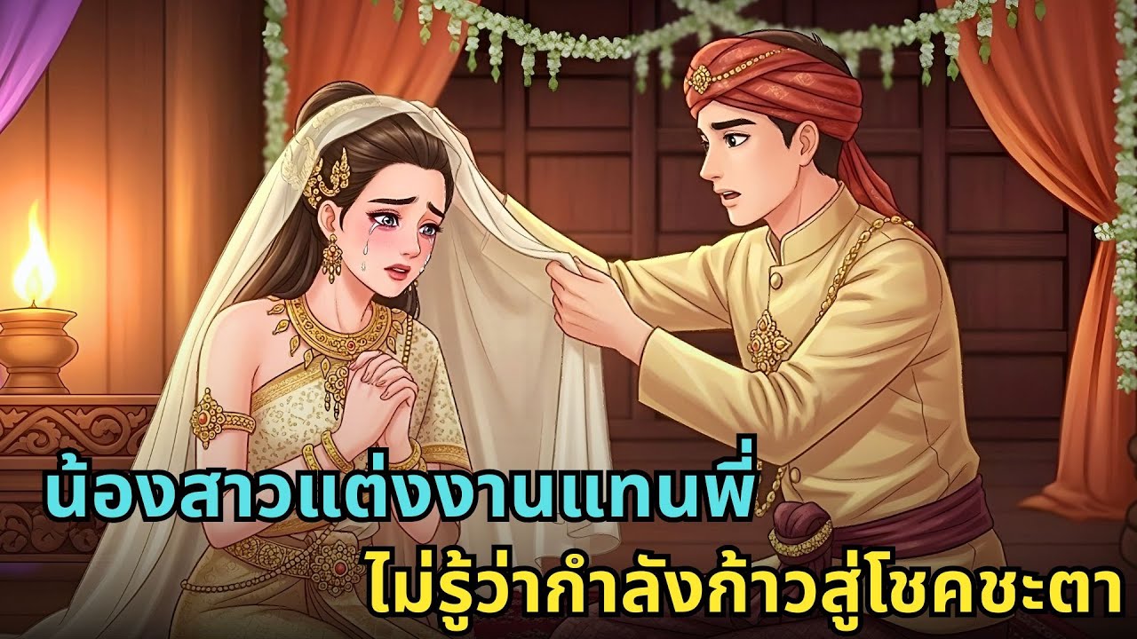 คืนเข้าหอชุ่มน้ำตา น้องสาวแต่งแทนพี่ ไม่คาดคิดว่าจะเปิดประตูสวรรค์!