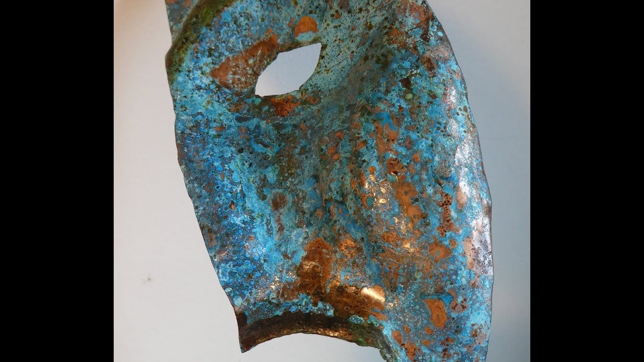 Creating a Patina on Copper