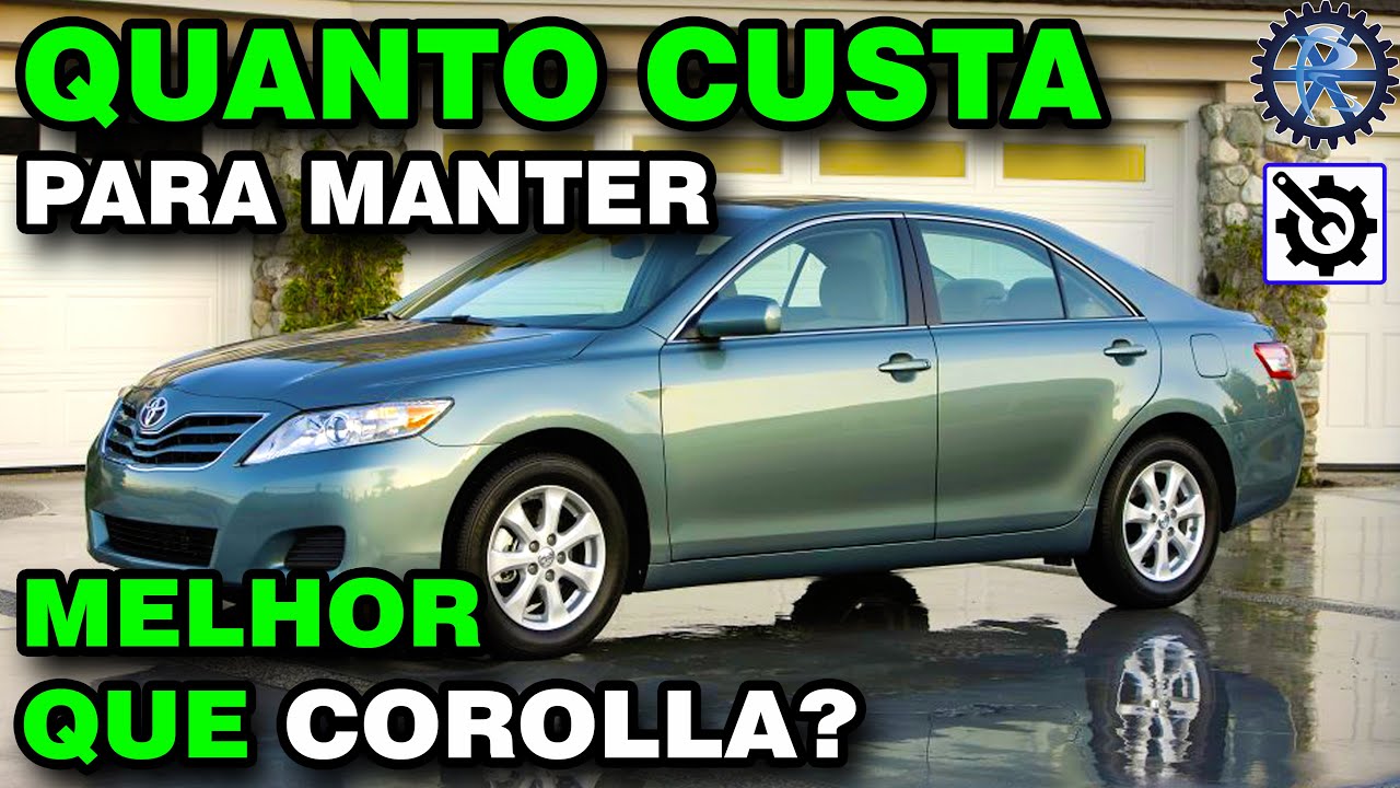 TOYOTA CAMRY XLE 3.5 V6 2008 | QUANTO CUSTA para manter