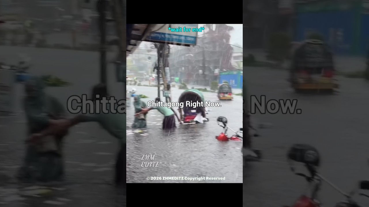 Bangladeshi Weather Right Now 😱🇧🇩🔥 | Rain All Day!