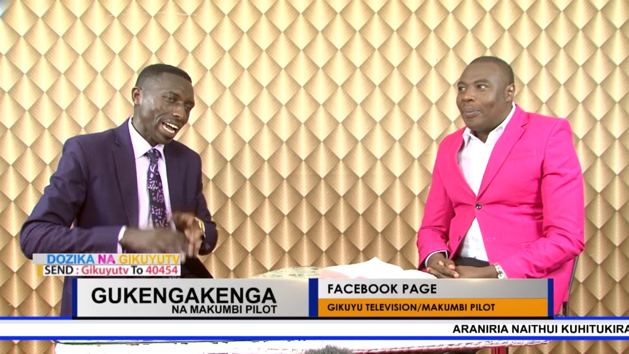 Rev Simon with Makumbi Pilot @Gukengakenga Sunday 1st Sept 2019 Gikuyu TV
