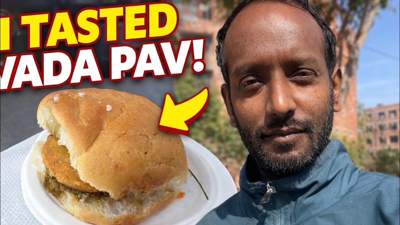 Aaj Maine Vada Pav Taste Kiya 😍