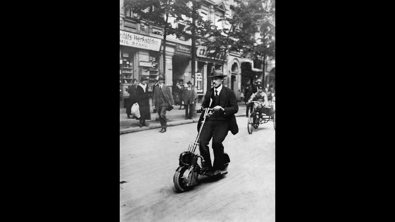 SCOOTER  THEN and NOW