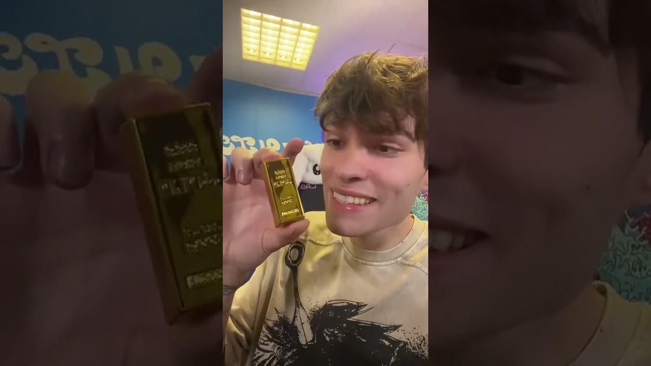 UN LINGOT D'OR &Agrave; 50 000&euro; 😱 - RAYTON SHORTS