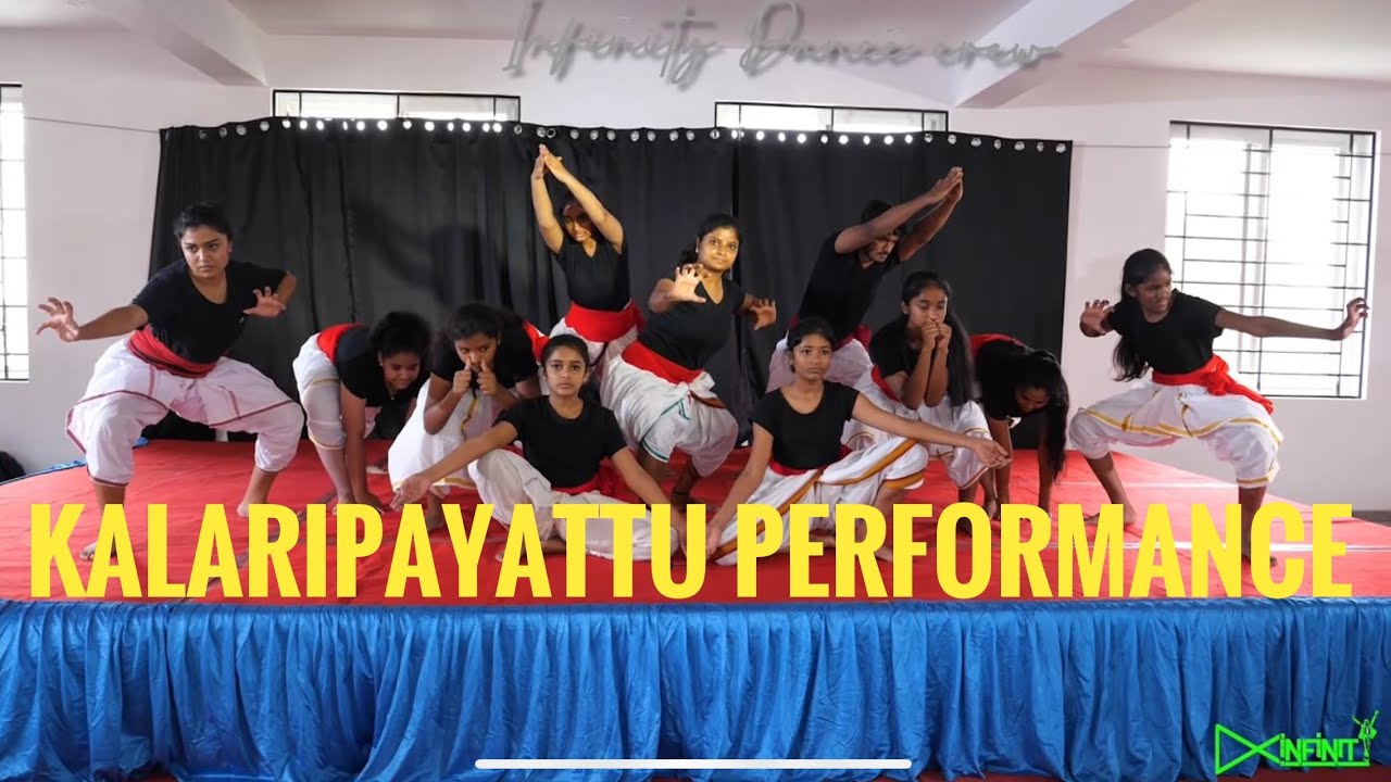 kalaripayattu performance | 4 step dance course | Infinity dance and fitness | Dance course
