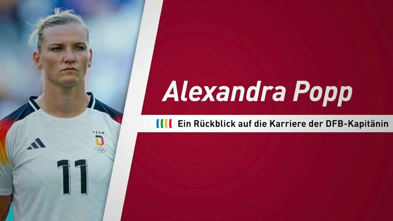 Die Kapitänin geht von Bord: Die DFB-Karriere von Alexandra Popp | SID