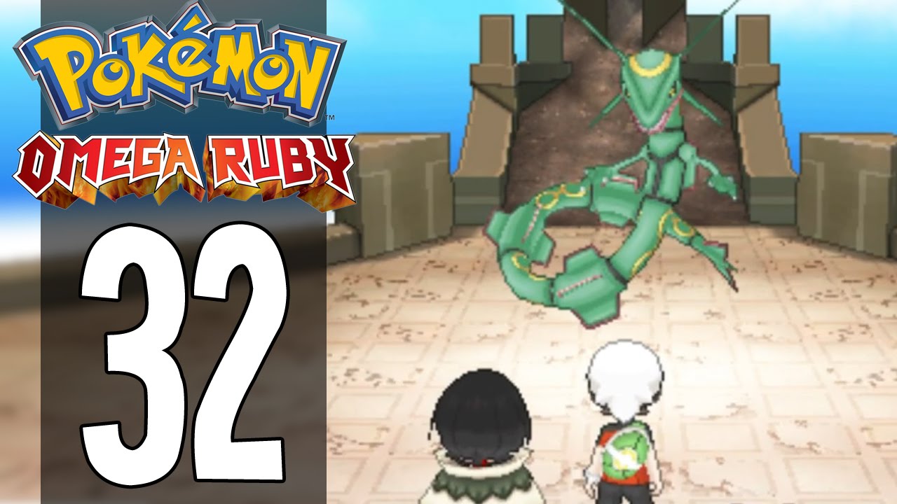 Pokemon Omega Ruby - Part 32 - Catching Rayquaza (Gameplay Walkthrough)