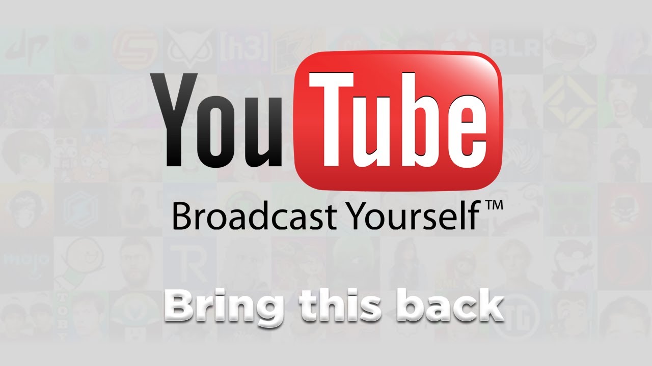 I Miss Old YouTube...