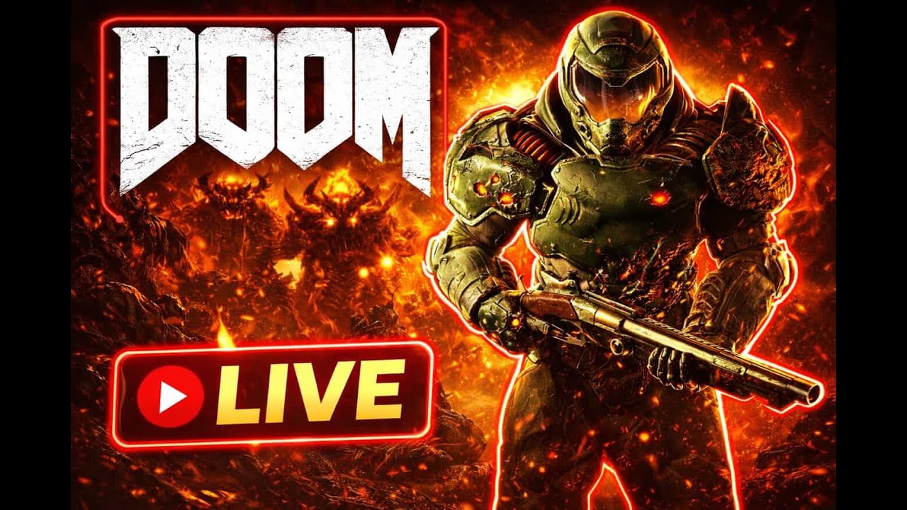 🔴 DOOM First Time Playing #shorts