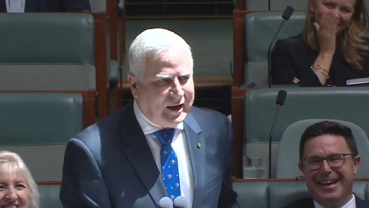 Hilarious Melbourne Cup spin-off speech in Parliament House
