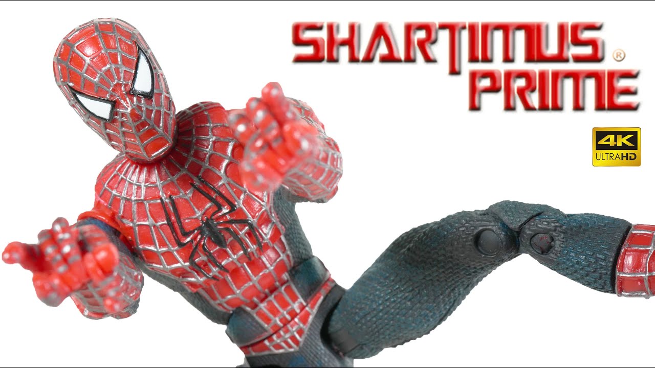 Marvel Legends Spider-Man 2 Super Poseable Toybiz Raimi Tobey Maguire Sony Edited 4K Figure Review