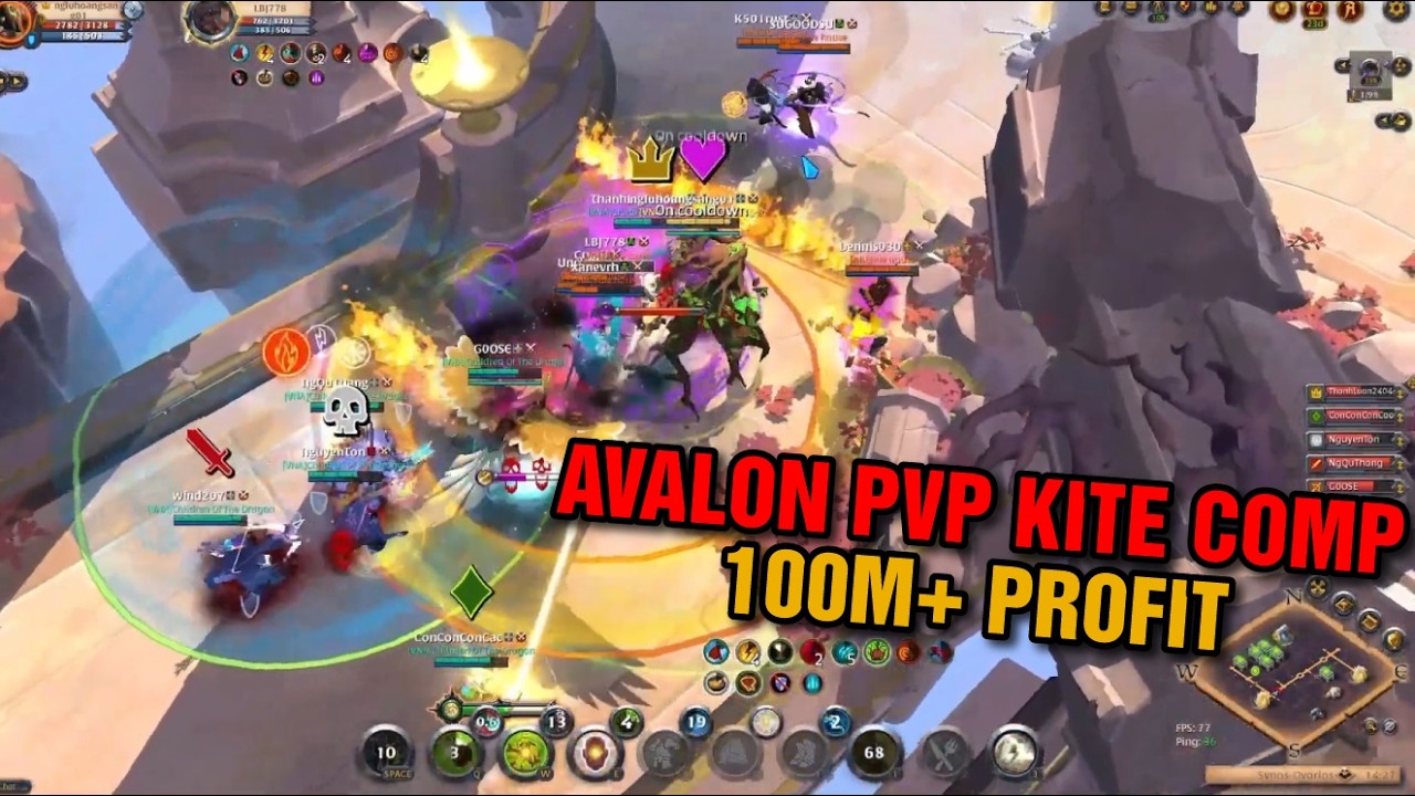 Avalon Albion Online #6 | PHOENIX REBORN COMEBACK | Small scale | 100M Profit | EAST