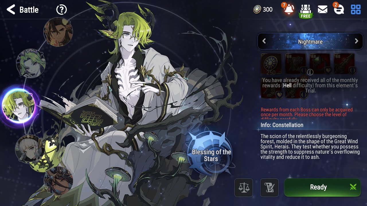 [Epic Seven] Earth Trial of Constellation (Nightmare)