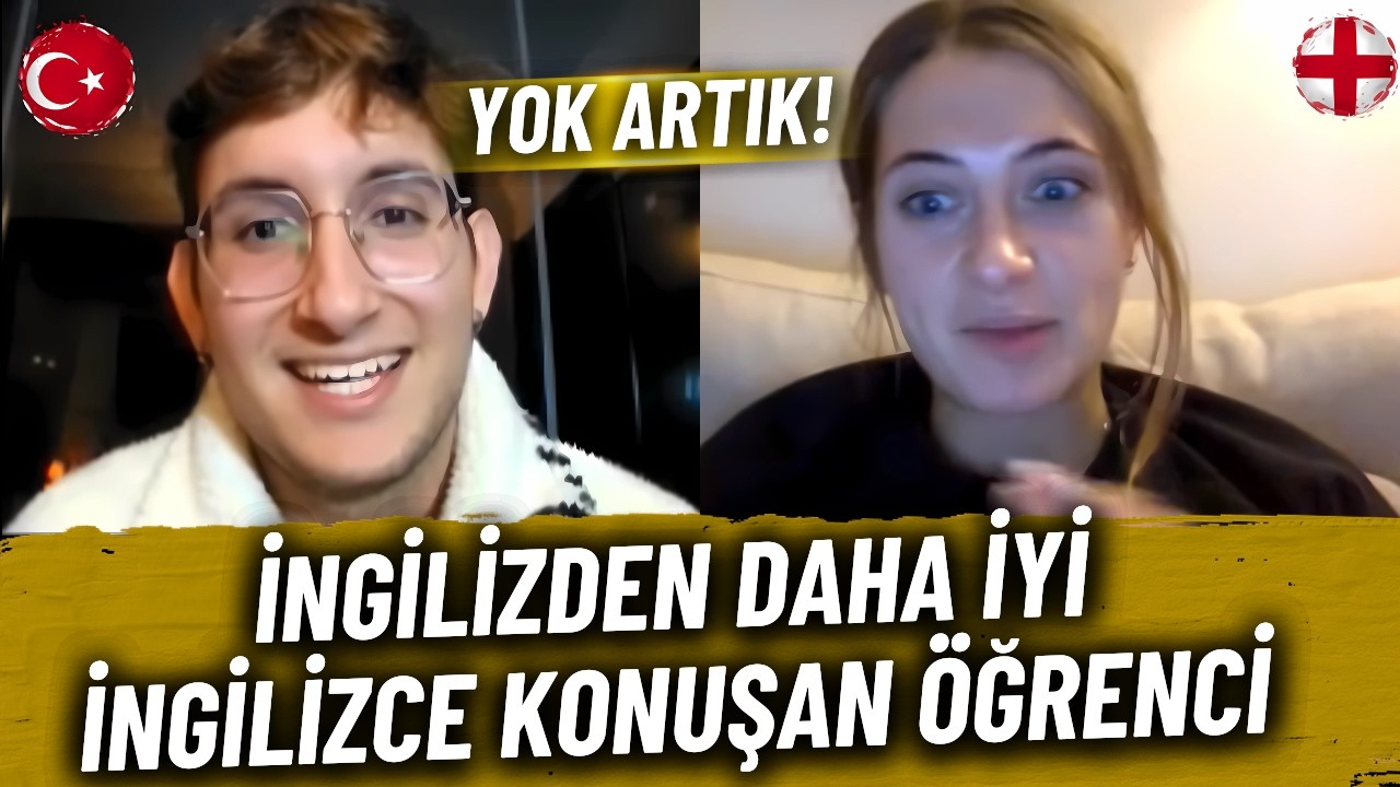 İngilizden İyi İngilizce Konuşan Türk Öğrenci