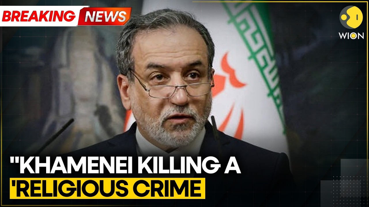 US-Iran War | Araghchi: US Betrayed Diplomacy by Attacking Iran | WION BREAKING