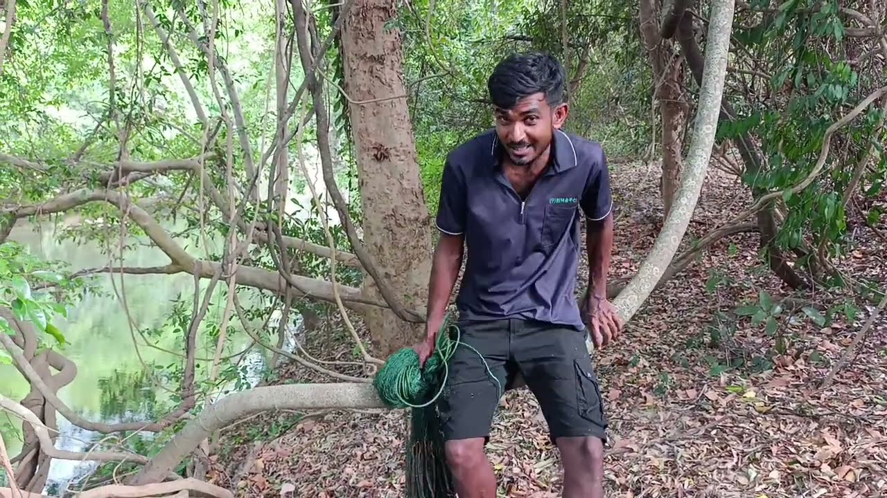කිරිඳිඔය ගඟේ මාළු දඩයම | Siri🇱🇰Lanka River Fishing Catching 🐟  @FishingWithSuresh 