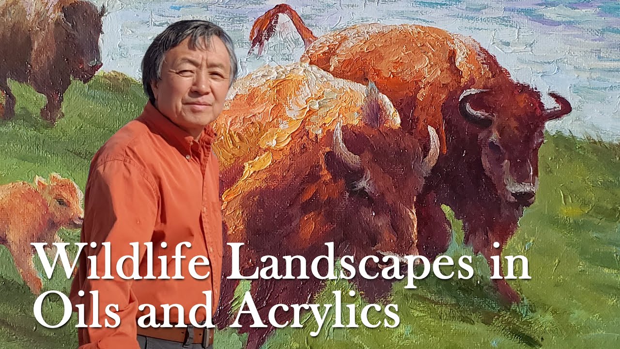 Explore Yan Sun's Oil and Acrylic Landscapes that Connect with Wildlife
