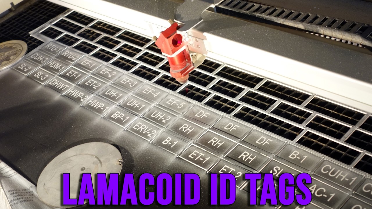 Custom Lamacoid ID Tags