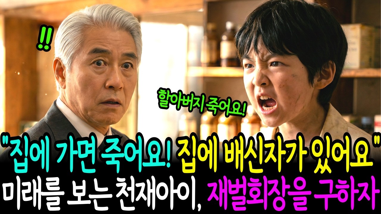 미래를 보는 천재아이, 재벌회장을 본 순간 소리쳤다. 