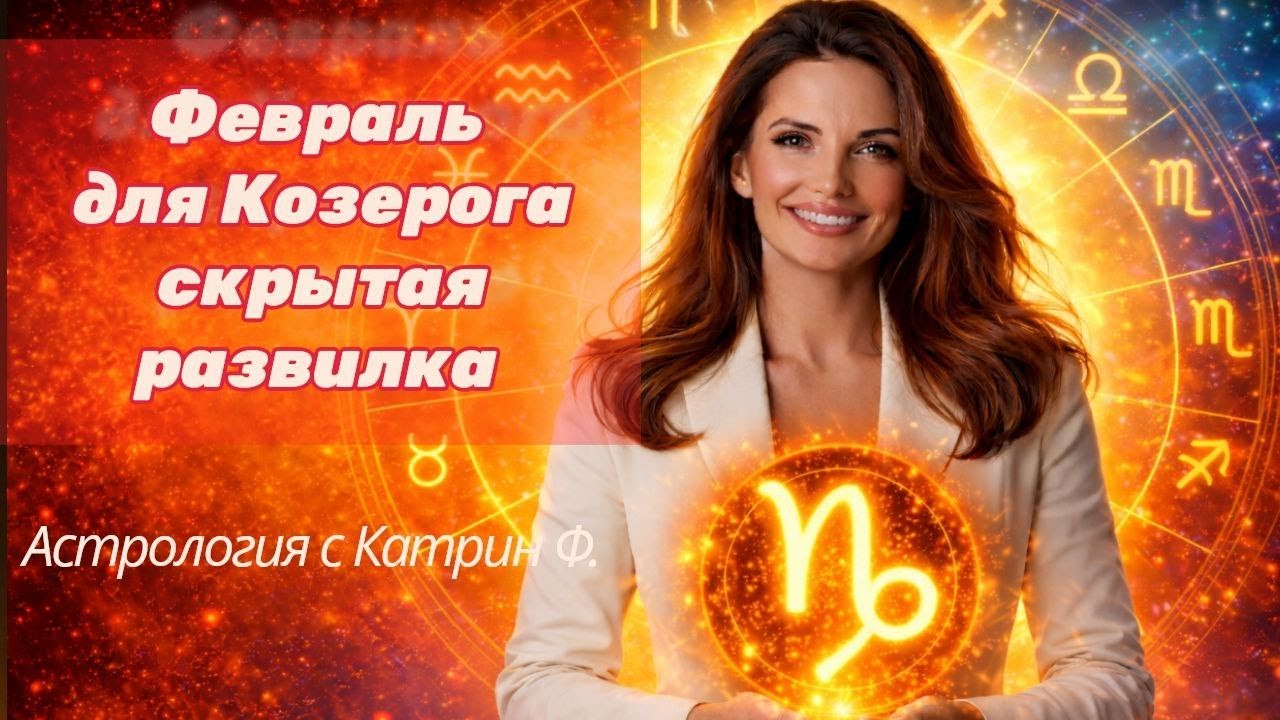 ♑КОЗЕРОГ В ФЕВРАЛЯ ТЕБЯ ЖДЕТ 💥СКРЫТАЯ РАЗВИЛКА ⭐ГОРОСКОП НА ФЕВРАЛЬ 2026🪐 АСТРОЛОГИЯ С КАТРИН Ф💖