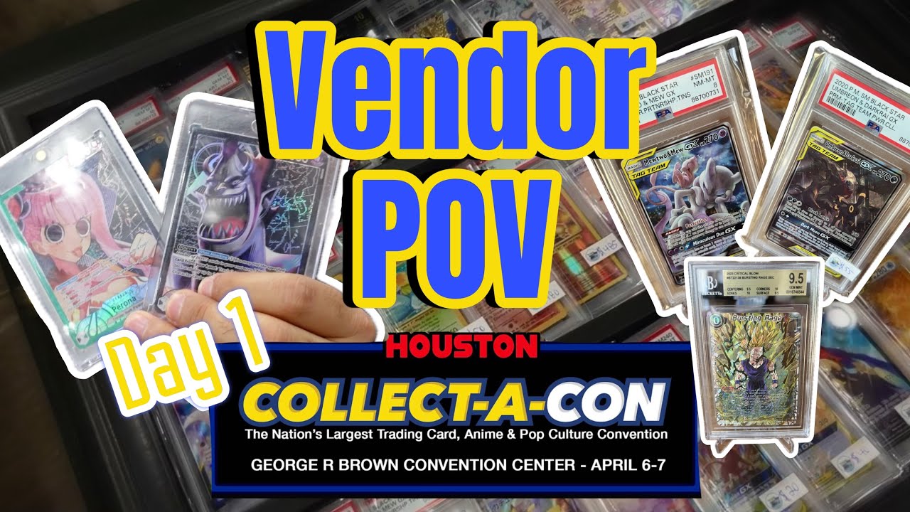 Pokémon, One Piece или Dragonball — неважно | Collect-A-Con в Хьюстоне, день 1 | Точка зрения про...