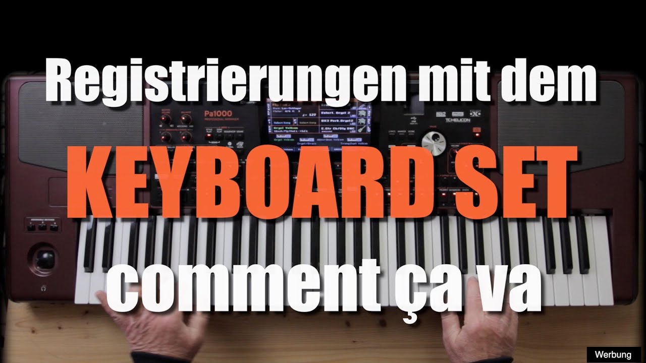 PA1000/4X - Registrierungen mit dem Keyboard Set  #177