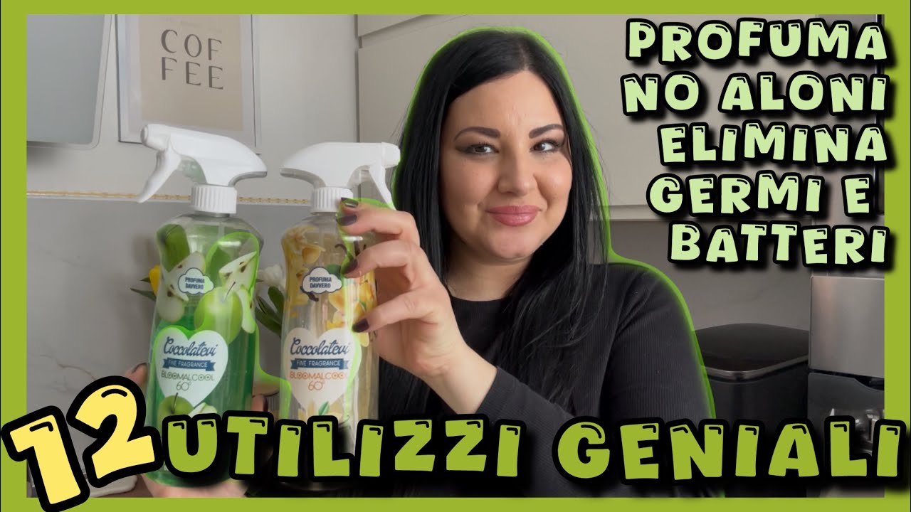 12 UTILIZZI GENIALI 🧽 PROFUMA E DETERGE OGNI SUPERFICIE  || NO ALONI || NO GERMI 🦠 E BATTERI