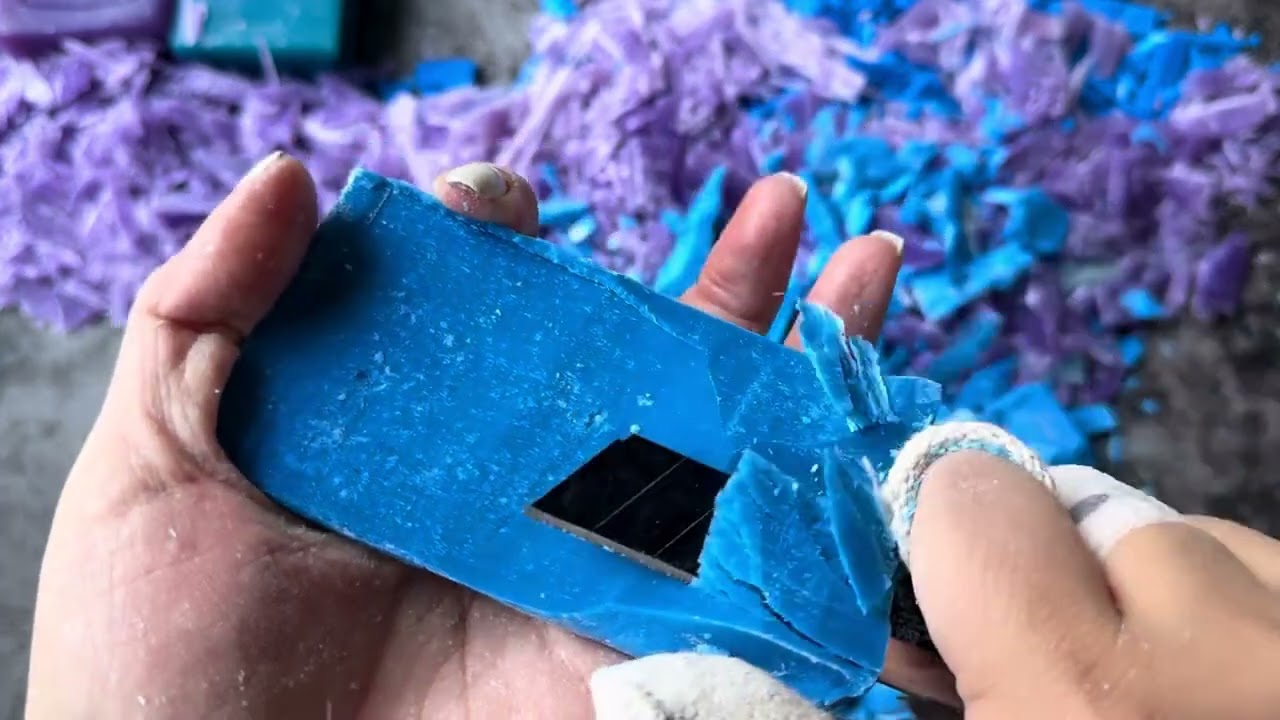 The Most Beautiful Soap Color Palette #SoapCarving #SoapCutting #ASMR #Satisfying #OddlySatisfying
