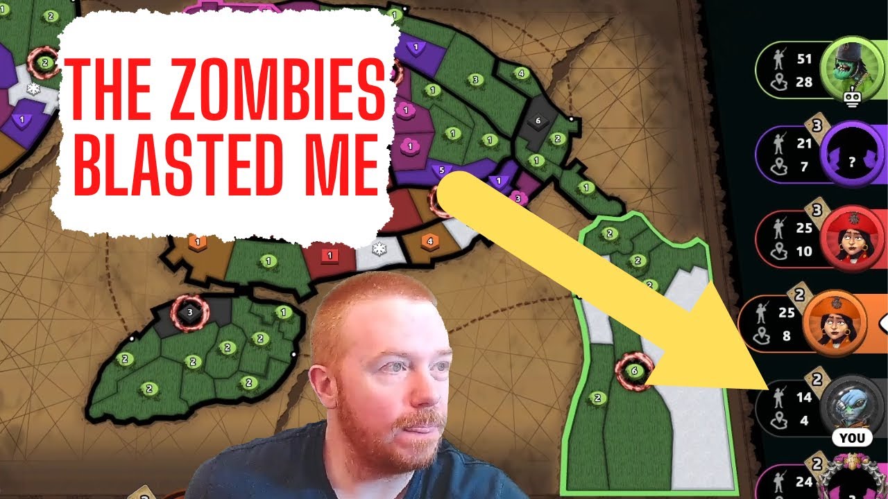 Don't be the Juicy target in RISK Zombies