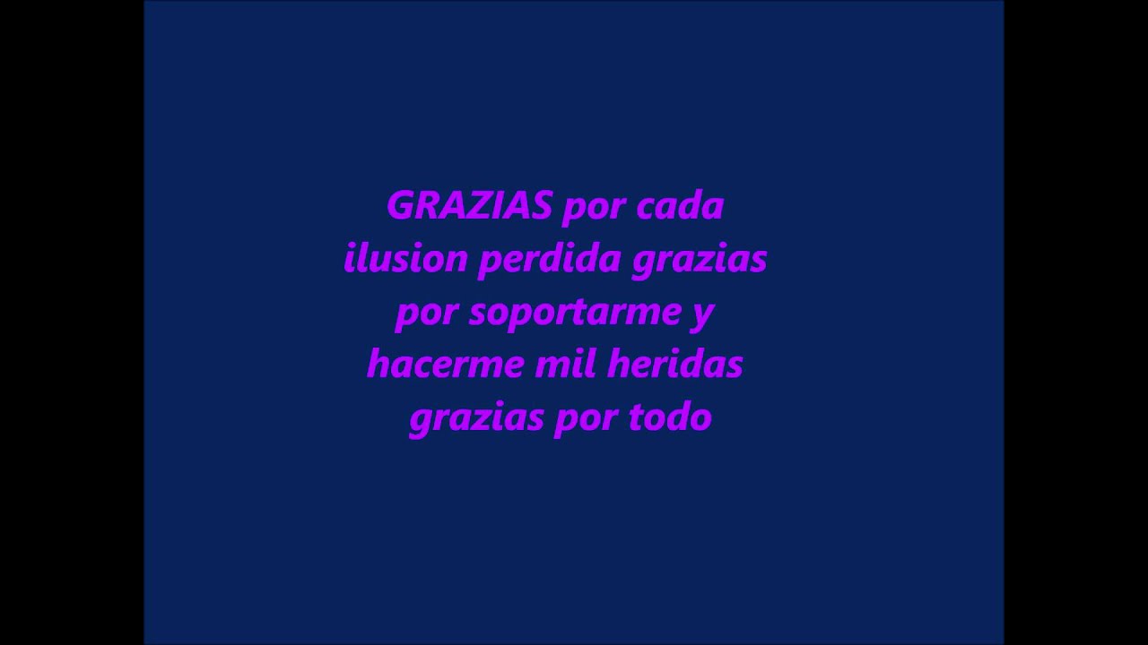 Mc Ryser - Gracias - letra