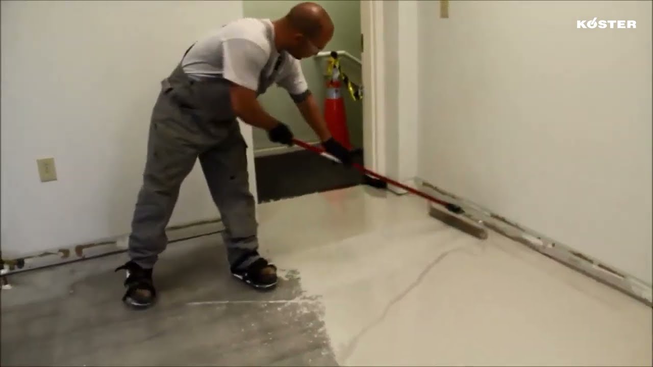 K&Ouml;STER UC 100 - Driecomponenten polyurethaan - cement vloercoating